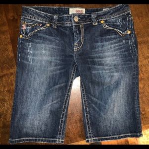 Mek New Oaxaca Bermuda Jean Shorts